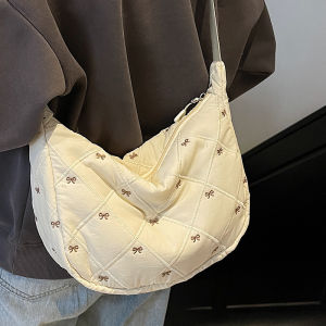 JIFANPAUL | Large Capacity Versatile Korean Style Bow Shoulder Bag