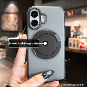 DAIMANG | Magnetic Stand 2-in-1 iPhone Protective Shell High Quality Metal