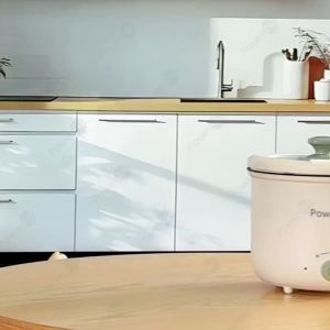 POWERPH 2L Multifunctional Electric Cooker and Steamer and Rice Cooker Big Hot Pot Cooker