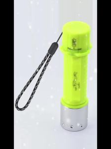 Diving Flashlight with Rechargeable Power Scuba Dive Light Super Bright Underwater Flashlights IPX8 Waterproof 3 Modes Dive