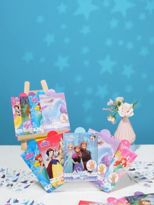 4pcs/Set Kids Tattoo Stickers PAW Patrol/Snow Princess/Unicorn/Spider-Man / Dinosaur Boys and Girls Cartoon Stickers Gift Package Package