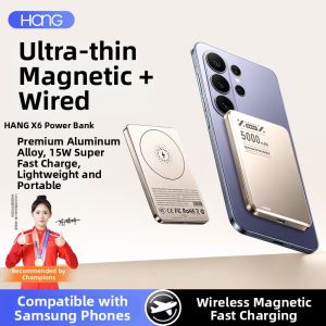 HANG | 3C Certified Magnetic Ultra-thin Fast-charging Large-capacity Portable Wireless Charger