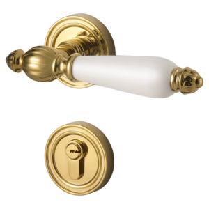 BAIBO | French Style Ceramic Door Knob Indoor Wooden Door Lock