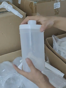 Bình Nhựa Bơm Sirup 1000ml 20cc