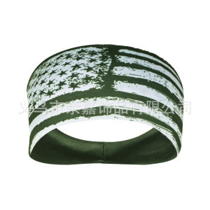 ผ้าคาดผมดูดซับเหงื่อแบบสวมหัวสำหรับวิ่งแบบมีสไตล์ใหม่พร้อมเข็มขัดคาดผมแบบหนีบหางม้า สายรัดผมแบบทันสมัย