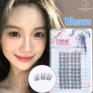 【Charming women】Segmented Kpop False Eyelashes Korean Girl Group Natural Individual Lash Diy Large Capacity Eyelash Manga Eyelashes