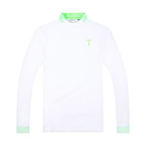 European Tour Mens Golf Long Sleeve T-Shirt Sporty Brushed Comfortable Autumn Golf Clothing European Tour Official Authentic