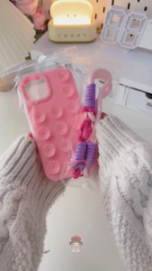 (FREE STRAP) GURITA SILICONE CASE SUCTION GRIP FOR SAMSUNG A06 A16 A36 A56 S25 S25 ULTRA