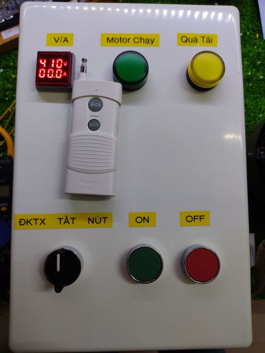 (MẪU MỚI) Bật tắt bơm nước từ xa. Máy bơm 3 Pha 380V. 3.7Kw 5hp, 5.5kw 7hp, 7.5kw 10hp