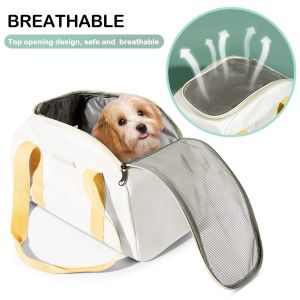 Dog Carrier Bag Cat Handbag Portable Pet Bag for Dog Cat Puppy Breathable Comfortable Sling Bag with Leash Hook for Travel Camping Hiking