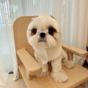 Thickened Four-Legged Pet Sweater for Small Dogs And Cats Autumn Winter New Arrival Teddy Corgi Panda Design Casual Style Dog Clothes