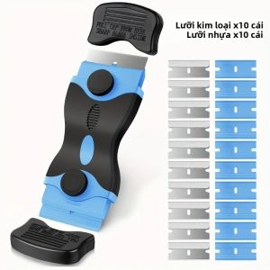 Dụng Cụ Cạo Keo Đa Năng Dùng Cho Việc Dán Phim Sửa Chữa Điện Thoại Ô Tô & Loại Bỏ Vết Bẩn Nhà Bếp - Dụng Cụ Cạo Bằng Nhựa