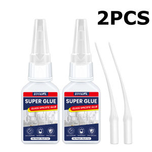 LOOLIFL Brand-new Upgraded Super Cyanoacrylate Glue Instant Drying In 5 Seconds Waterproof Stable and Versatile Bonding Tool