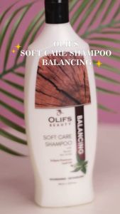 OLIF Soft Care Shampoo (Balancing) - 600ML | Shampo Mengurangi Ketombe Mengandung Keratin