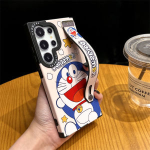 Case For Samsung Galaxy S25Ultra S24Ultra S23Ultra Soft Cover With Multi functional wristband Cute Dora Compatible with wireless charging Camera Protect S22Ultra