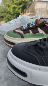 Sepatu Sneakers Pria Dewasa Ajekke Fashion Temali Size 39-44 FREE DUS Bisa Cod