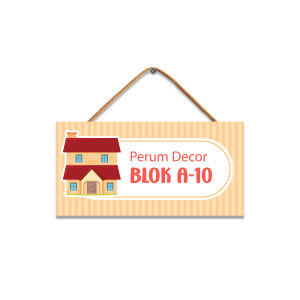 Decor Art - 20x10 Custom Hiasan gantung dinding dan pintu rumah Model shabbychic- LITE 9