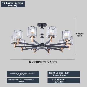 Modern and Simple Luxury Chandelier