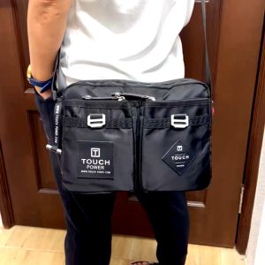 Ready Stock!! Touch Power & Tough Warrior Men Sling Bag Shoulder Bag Messenger Bag Soft Nylon