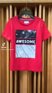 [Cao Cấp]Áo Thun Bé Trai Size 15-33kg Co Giãn 4 Chiều Mềm Mịn Mát