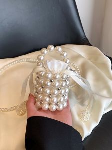 Fashion Versatile Pearl Chain Bag