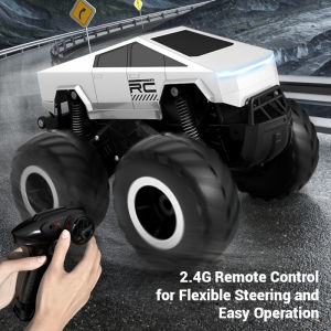 Remote Control Car Off-Road Pick-up Truck 4WD Waterproof RC Trucks Toy RC Cars for All Terrain 1:16 Scale Hobby Monster Truck Toys 2.4GHz Vehicles Kids Gifts for Boys/Girls Age 6 7 8 9 10-12+