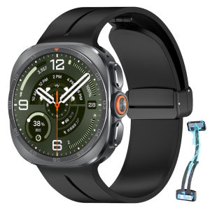 Magnetic Band for Samsung Galaxy Watch Ultra 2 2025 No Gaps Strap Silicone Correa Bracelet for Galaxy Watch Ultra 47mm Watchband