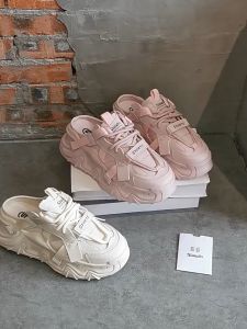 GRATIS BOX Sepatu Sneakers Ala Idol Korea High Sports Shoes Wanita Premium - 0318