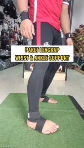 Bundling Pelindung Pergelangan Tangan Wrist Support Dan Pelindung Engkel Kaki Ankle Support Asis