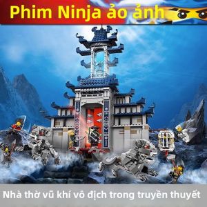 Lele Brother | Bộ Xây Dựng Vũ Khí và Đền Tối Thượng Cho Bé Trai