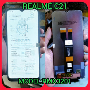 LCD TOUCHSREEN TS FULSET REALME C21 MODEL RMX3201