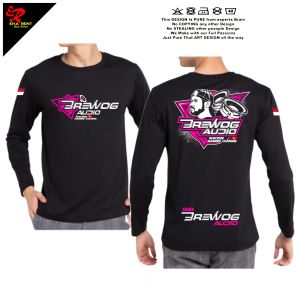 Kaos Brewog Audio Terbaru 2023 Lengan Panjang