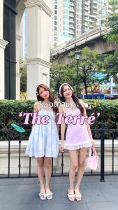 The Terré - Labotte.bkk รองเท้าแตะ รองเท้าน่ารัก รองเท้าส้นแบน(A113-1)