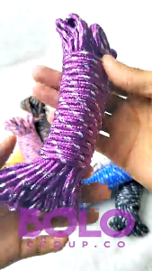 Tali Jemuran Baju Tambang Super Kuat 10 Meter Portable Serbaguna Pengait Hook Hanger Multifungsi 10M