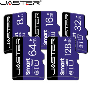 Jaster | Dark Blue Memory Card 128GB High Speed SD Card Actual Capacity TF Card 64GB 32GB 16GB Suitable For Mobile Phone Storage Devices