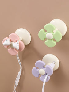 Flower Cord Manager: A Desktop Data Cable Storage Solution