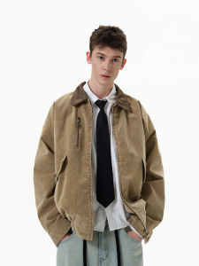 MADWITCH | Washed Vintage American Style Harrington Jacket