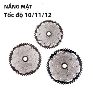 Nắng 10 Tốc Độ Cassette 10 S 11S 12S MTB Xe Đạp Đường Xe Đạp Freewheel 10V 11V 12V 36/42/46/50T 52T Cho Deore M6000 M6100 SRAM