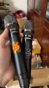 HT-09B Micro không dây Thu sóng tốt Chống hú Độ nhạy cao sử dụng cho các loại loa kéo và Amply