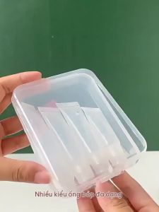 *10 Pcs 8ml /10cm/15ml Empty Lipstick Tube Lip Balm Soft Tube Makeup Squeeze Clear Lip Gloss Container Empty Lip Gloss Tubes