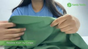 Bahan Kain ITY Crepe 1 Roll 60 Yard - Bahan Gamis Lembut