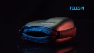 TELESIN Mini Case Cover Protective Storage Bag Protector for GoPro HERO 12 11 10 9 BLACK