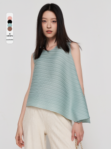 SELLYNEAR | Fashion Loose Sleeveless Asymmetric Ruffle Pregnant T-shirt
