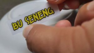 STIKER SENDOK GELAS PIRING WATERPROFF / STIKER DTF UV / stiker waterproff / stiker prabot