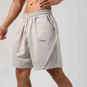 JIANSHENSHIJIAJIANSHEN | Heavyweight Fabric Loose Shorts 280g