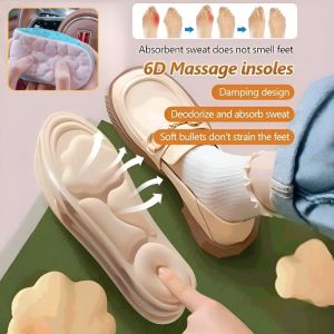 Absorbing Deodorant Insoles Anti-Odor Shock Insoles Antibacterial Breathable Shoes Accessories