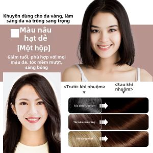 Hạt Ăn Màu Tóc Tự Nhiên Không Kích Thích Hạt Ăn Màu Tóc Trà Đen Tự Nhiên Dành Cho Nam Và Nữ Hạt Ăn Màu Tóc Hàn Quốc