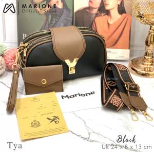 MARIONE - TYA Tas Selempang Wanita FREE Pouch