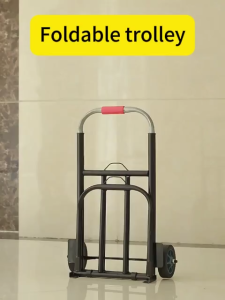 Foldable Heavy Duty Hand Trolley with Free Binding Ropes Multiple Sizes