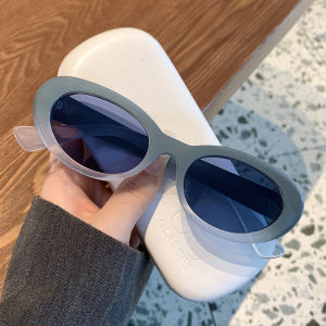 JN IMPRESSION Retro Street Snap Small Cat Eye Frame Sunglasses Hot Girls Posing Sweet Cool Sunglasses